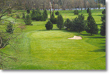 Hole #1 is a great opening hole. It is downhill to the green and provides a fantastic view of the entire course.