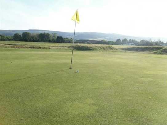 A view of the 16th hole at Minehead & West Somerset Golf Club