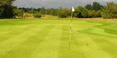 A view of the 14th green at Bawtry Golf & Country Club