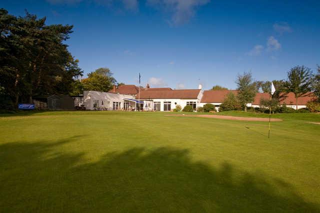 A view of the clubhouse at Dore & Totley Golf Club