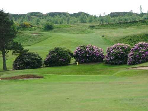 A view of hole #1 at Stocksbridge & District Golf Club