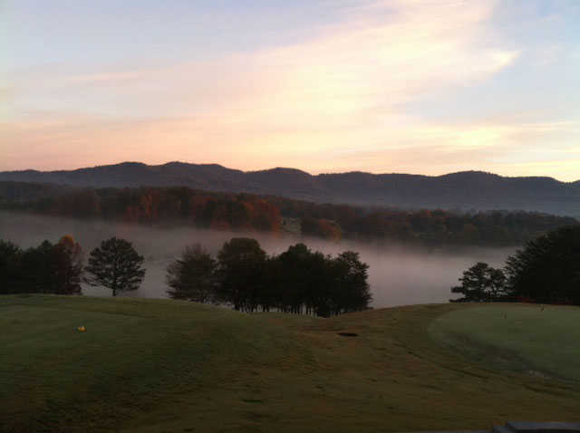 Mist over the Butternut Creek Golf Course