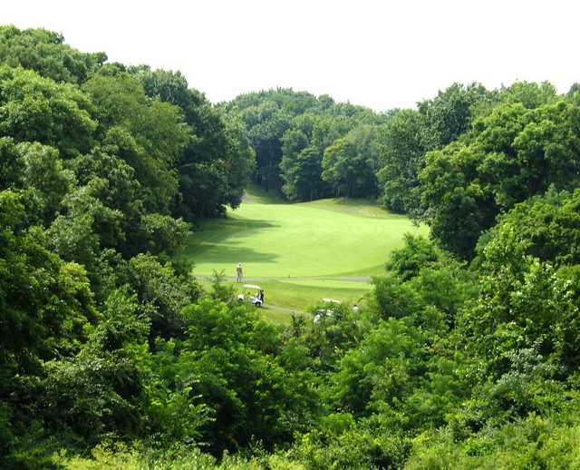 A view from Lick Creek Golf Course.