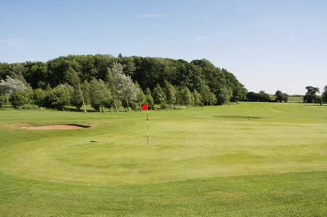 A view of the 10th hole at Styrrup Hall Golf & Country Club