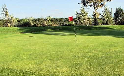 A view of the 11th green at Greenway Hall Golf Club