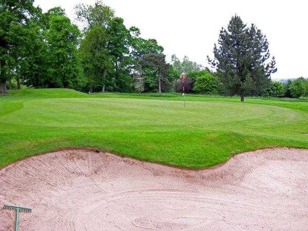 A view of hole #16 at Ingestre Park Golf Club