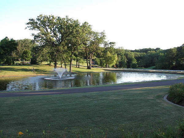 A view from Senica's Oak Ridge Golf Club