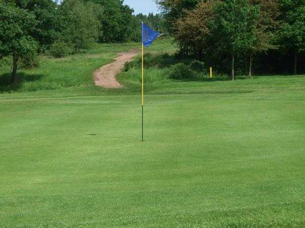 A view of the 11th hole at Penn Golf Club