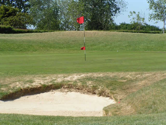 A view of hole #15 at Brett Vale Golf Club