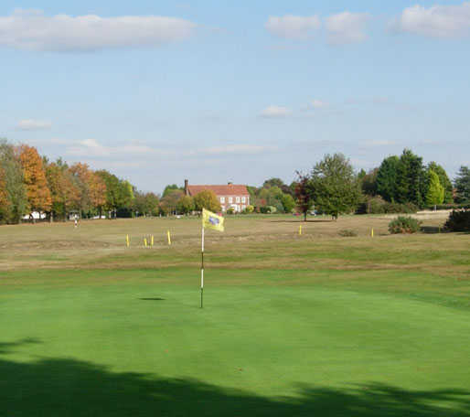 A view of a green at Newton Green Golf Club