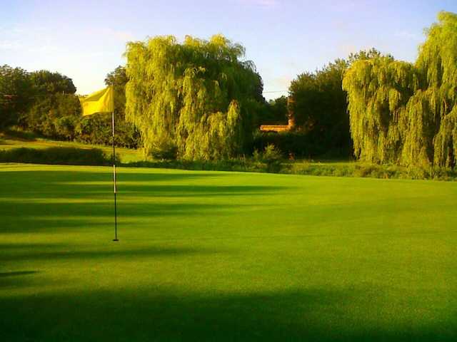 A view of the 10th green at Seckford Golf Club