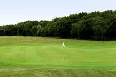 A view of the 11th green at Banstead Downs Golf Club