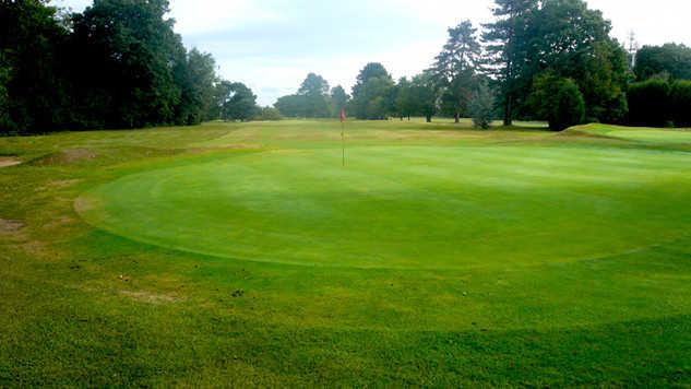 A view of the 11th hole at Chipstead Golf Club