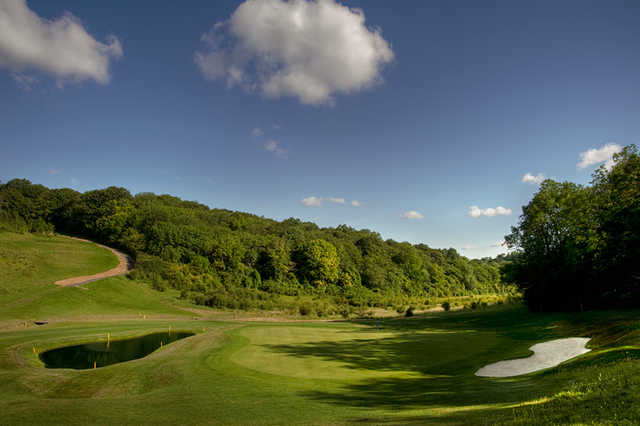A view of hole #3 at Blue Course from Farleigh Golf Club