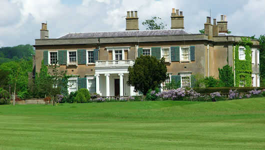 A view of the clubhouse at Godstone Golf Club