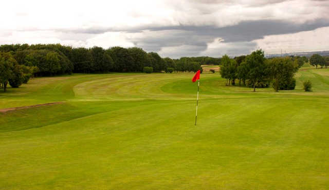 A view of the 10th green at Boldon Golf Club