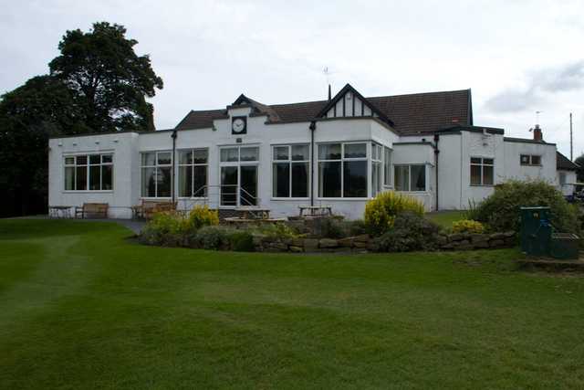 A view of the clubhouse at City of Newcastle Golf Club