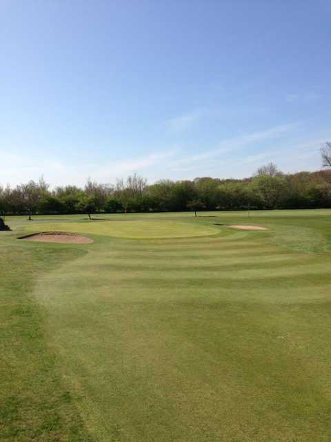 A view of green #16 at Parklands Golf Club