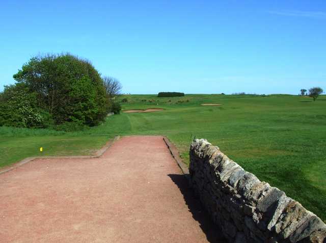 A view from tee #1 at South Shields Golf Club