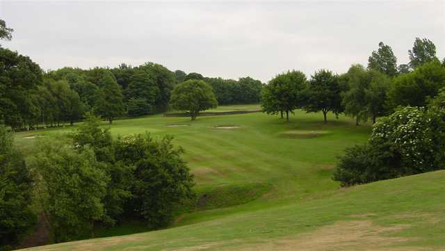 A view of a fairway at Whickham Golf Club.