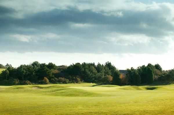 The undulating 13th  at Whitley Bay Golf Club