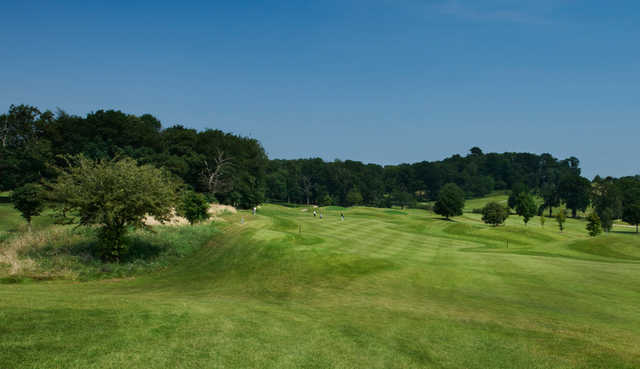 A view of a fairway at Warwickshire Golf & Country Club