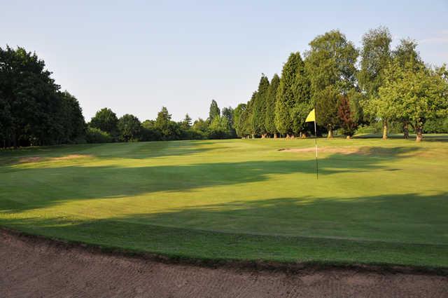 A view of green #12 at Coventry Hearsall Golf Club