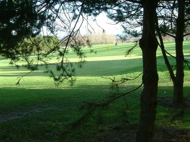 A view of hole #15 at Druids Heath Golf Club