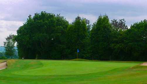 A view of the 9th green at Halesowen Golf Club