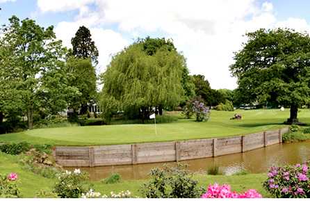 A view of a green at Nailcote Hall Golf & Country Club