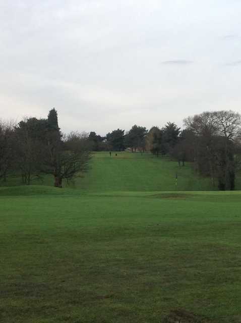 A view of fairway #18 at Stourbridge Golf Club