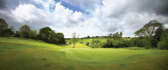 A view of a green at Cuckfield Golf Centre