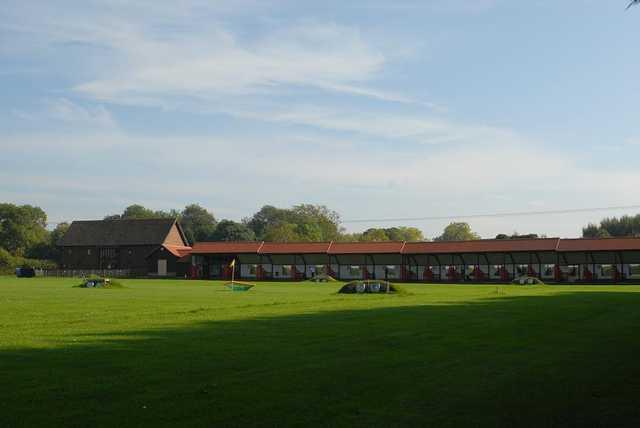 A view of the driving range at Horsham Golf Club.