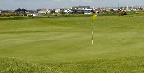 A view of the 5th green at Littlehampton Golf Club