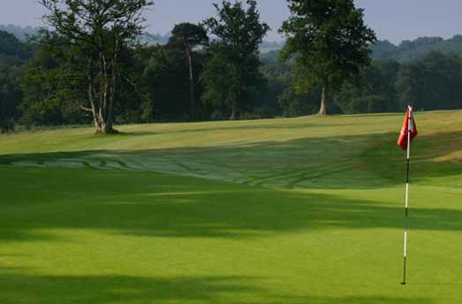 A view of hole #10 at Kingfisher Course from Mannings Heath Golf Club