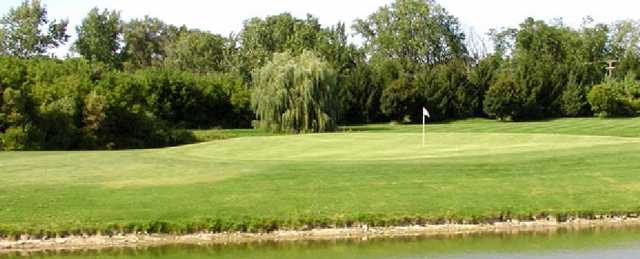 View of a green at Brookside Golf Course