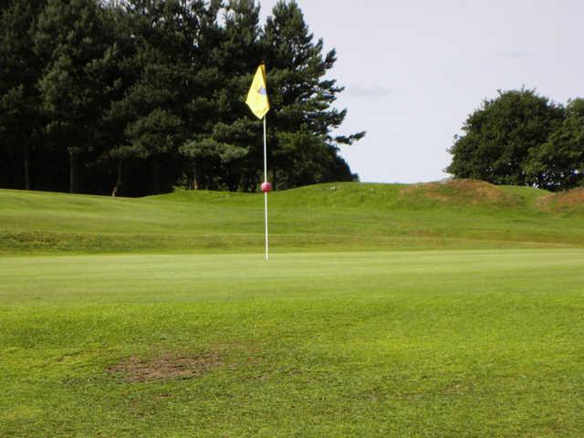 A view of the 7th green at Halifax Bradley Hall Golf Club