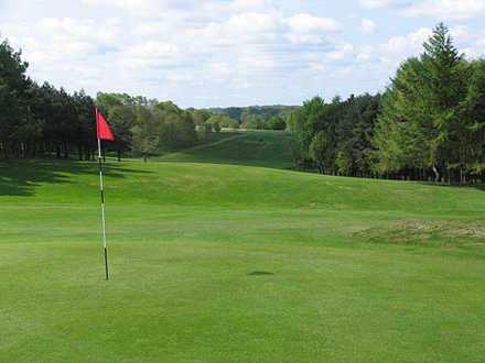 A view of hole #14 at Headingley Golf Club