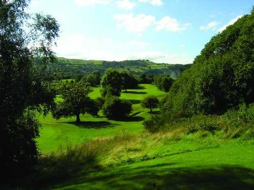 A view from the 12th tee at Keighley Golf Club