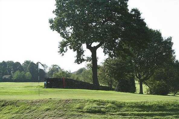 A view of the 5th green at Lightcliffe Golf Club
