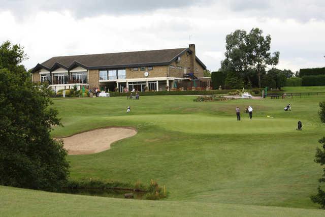 A view of a hole at Lakes Course from Moor Allerton Golf Club