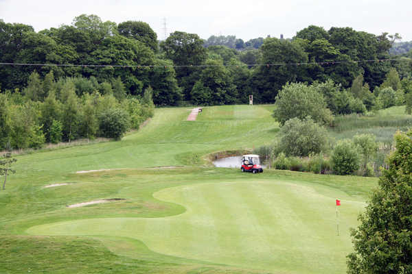 A view of the 12th hole at Normanton Golf Club