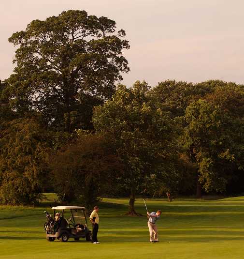 A view from Oulton Hall Golf & Country Club