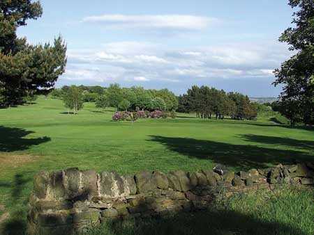 A view of a green at West Bradford Golf Club