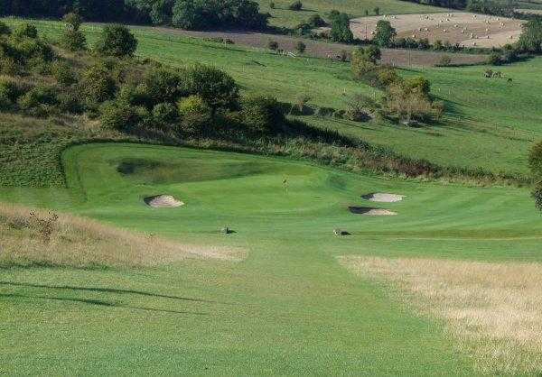 A view from fairway #13 at North Wilts Golf Club