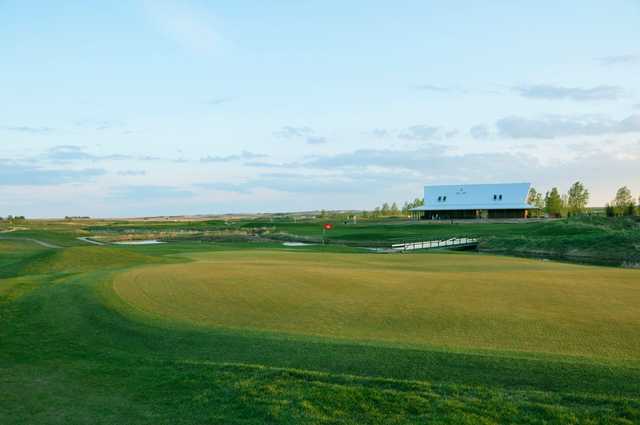 View of a green at Collicutt Siding Golf Course