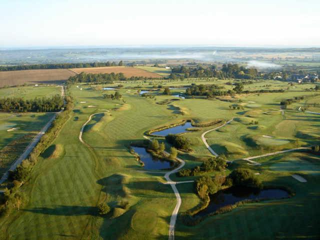 Aerial view from Wiltshire Hotel, Golf & Country Club