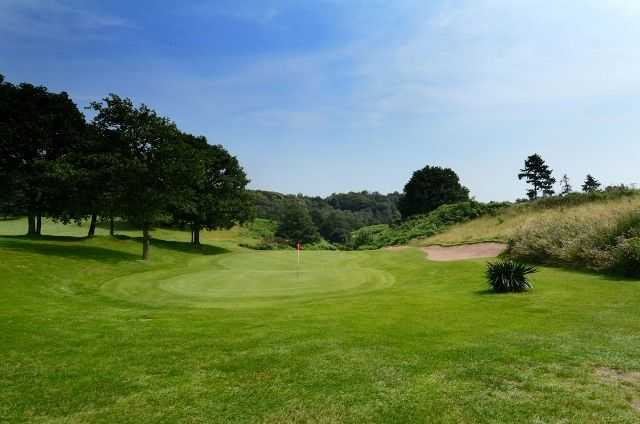 Great view behind the 6th green at Bewdley Pines Golf Club