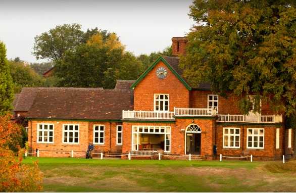 A view of the clubhouse at Blackwell Golf Club