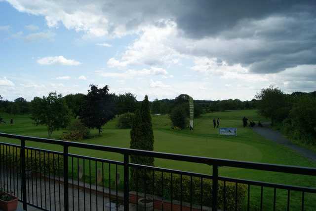 A view from the clubhouse at Bransford Golf Club